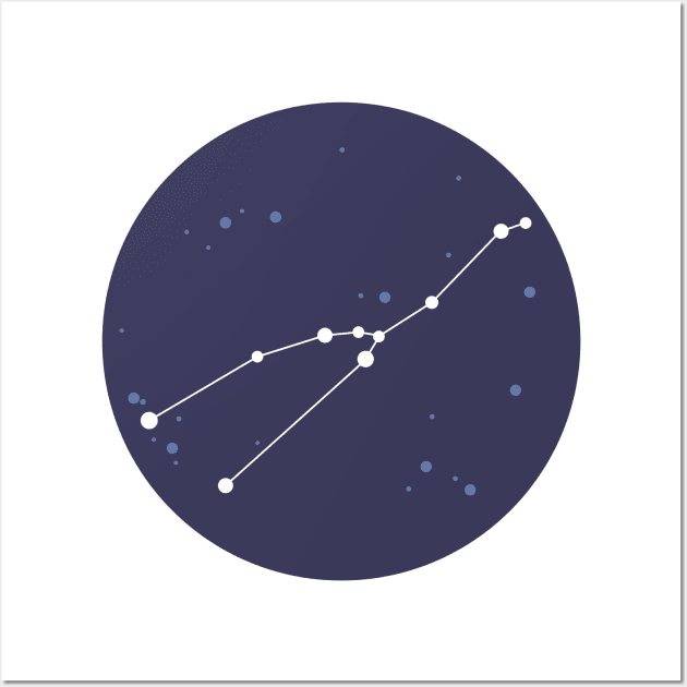 Taurus Constellation Wall Art by aglomeradesign